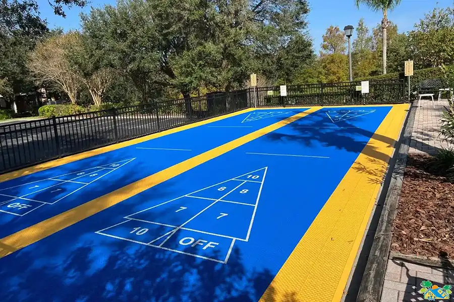 Fancy a quick game of Shuffleboard? Equipment is available free of charge for our guests